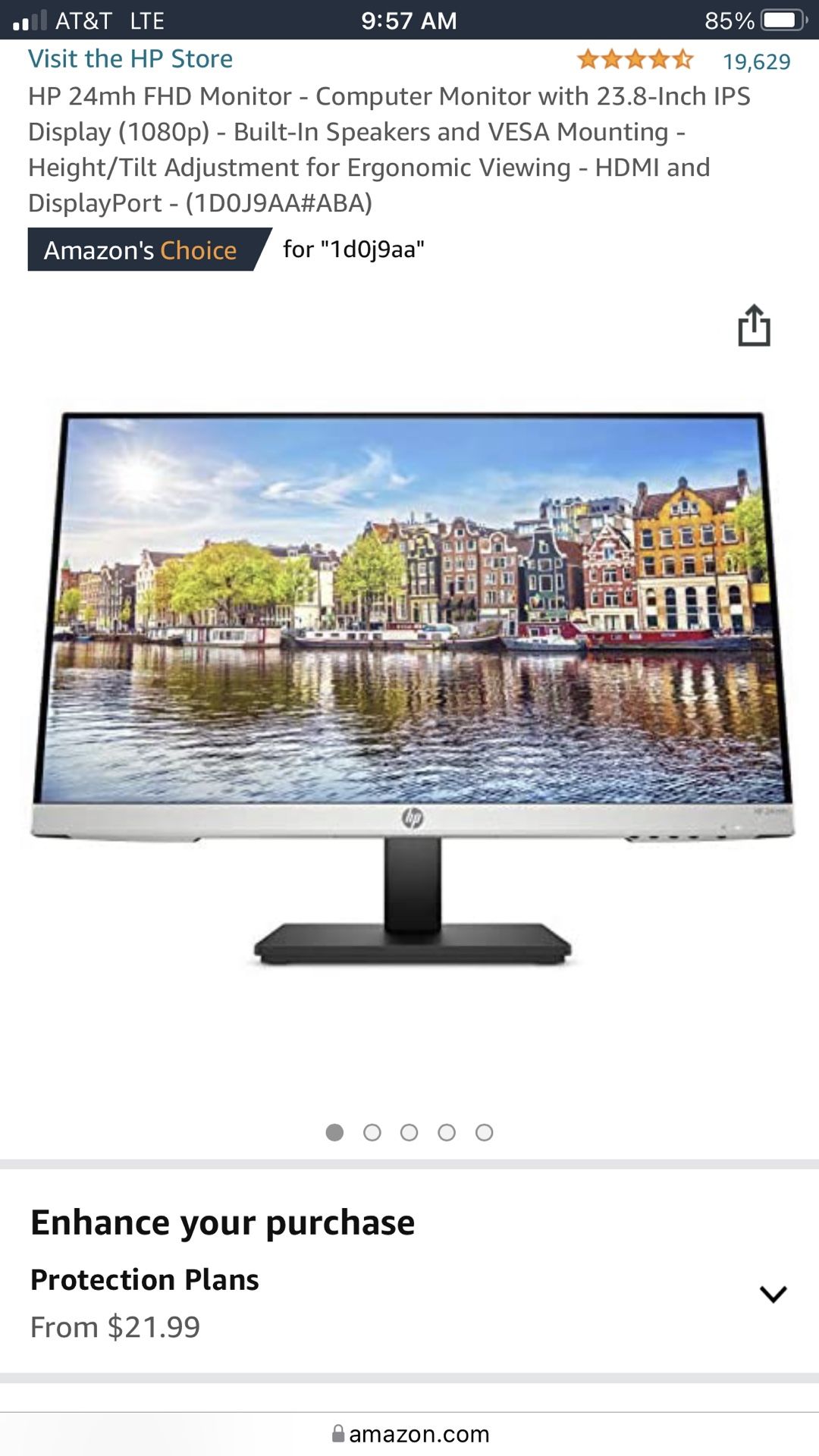 HP 24” Monitor - Unopened