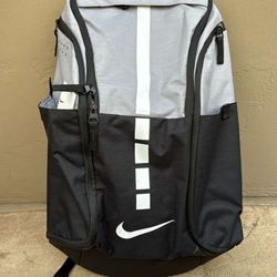 New Nike Hoops Elite Pro Backpack Gym Bag Black Gray