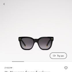 Louis Vuitton Glasses Monogram Square Sunglasses