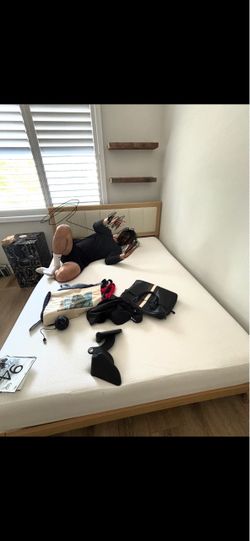 Queen bed  frame