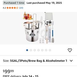 Water Distiller / Oil Hebal Extracts 