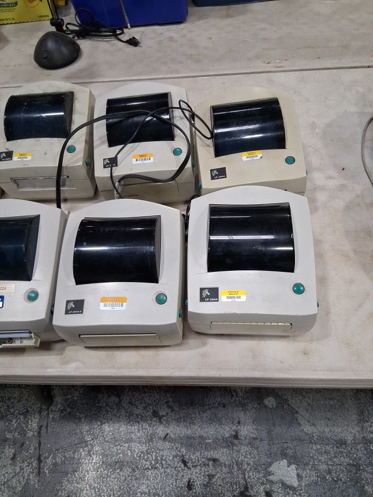 Zebra Lp2844 Thermal Label Printers $25 Each