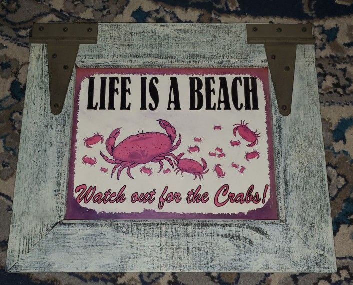 Life Is A Beach...Watch Out For Crabs Picture