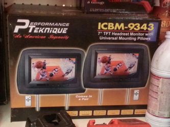 7" monitors performance teknique