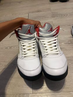 Air Jordan 5 Retro “White Fire Red”