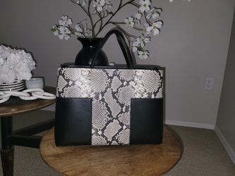 TB Tory Burch Snake Block T Tote