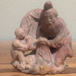 Vintage Chinese Carved Soapstone