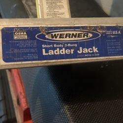 (2)Werner Ladder Jacks  (Open To Offers)