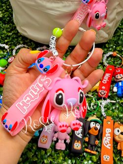 Back to School Custom Personalized Backpack Sports Bag Tags / Keychains