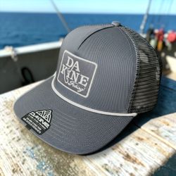 DaKine Mens All Sports Mid Crown Grey Trucker Hat Sz OS