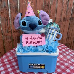 HAPPY BIRTHDAY STITCH BASKET