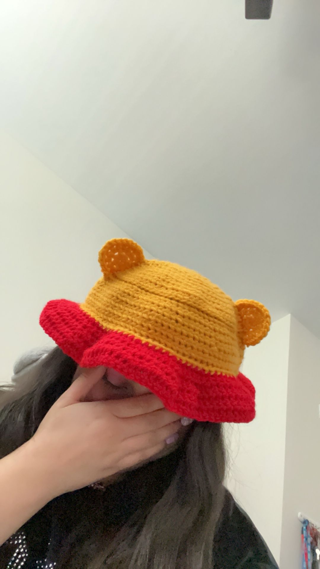 Disney Crochet Winnie The Pooh Hat 