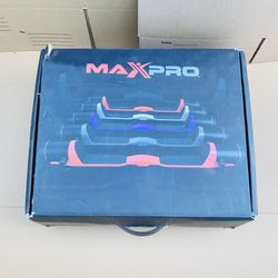 MAXPRO Fitness Portable Home Gym And Travel Backpack Bluetooth App Access 300lb. Comes with Box, backpack and all accessories in the picture. Great co