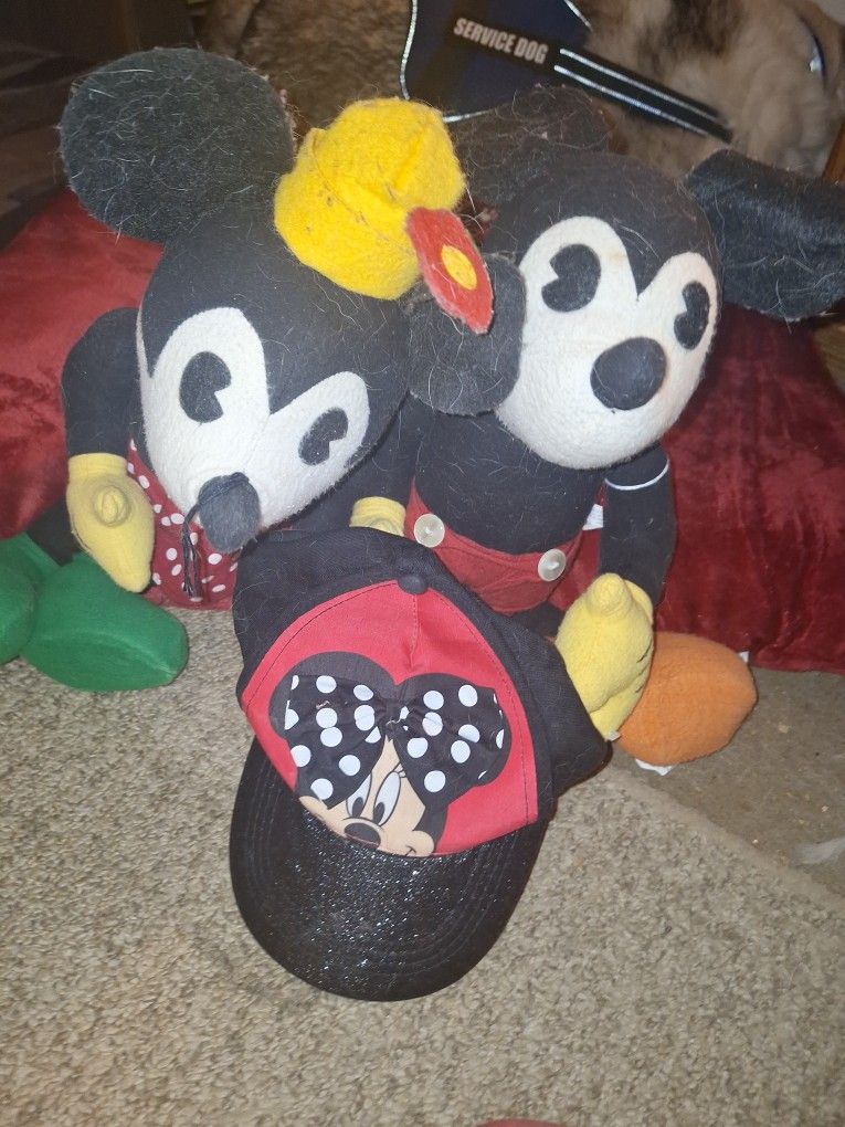Mikey And MINNIE MOUSE VINTAGE