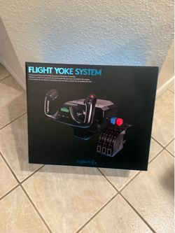 Flight yoke system by Logitech  $85