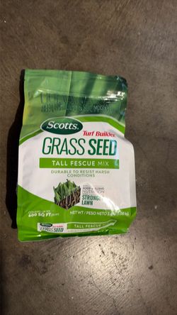 Scotts turf builder grass seed tall fescue mix, 2.4lb