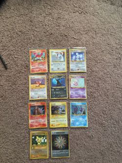Perfect condition Rare Japanese Pokemon cards