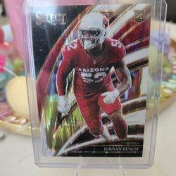 Jordan Burch RC Select White Shock /799