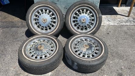 MHT Luxury alloys 16x7 Inch Chromed Aluminum wheels, 5x115mm Fits Cadillac And Other GM Cars from the 90s And 2000s