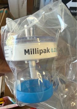 Millipak 0.22 Sterile Filter Unit