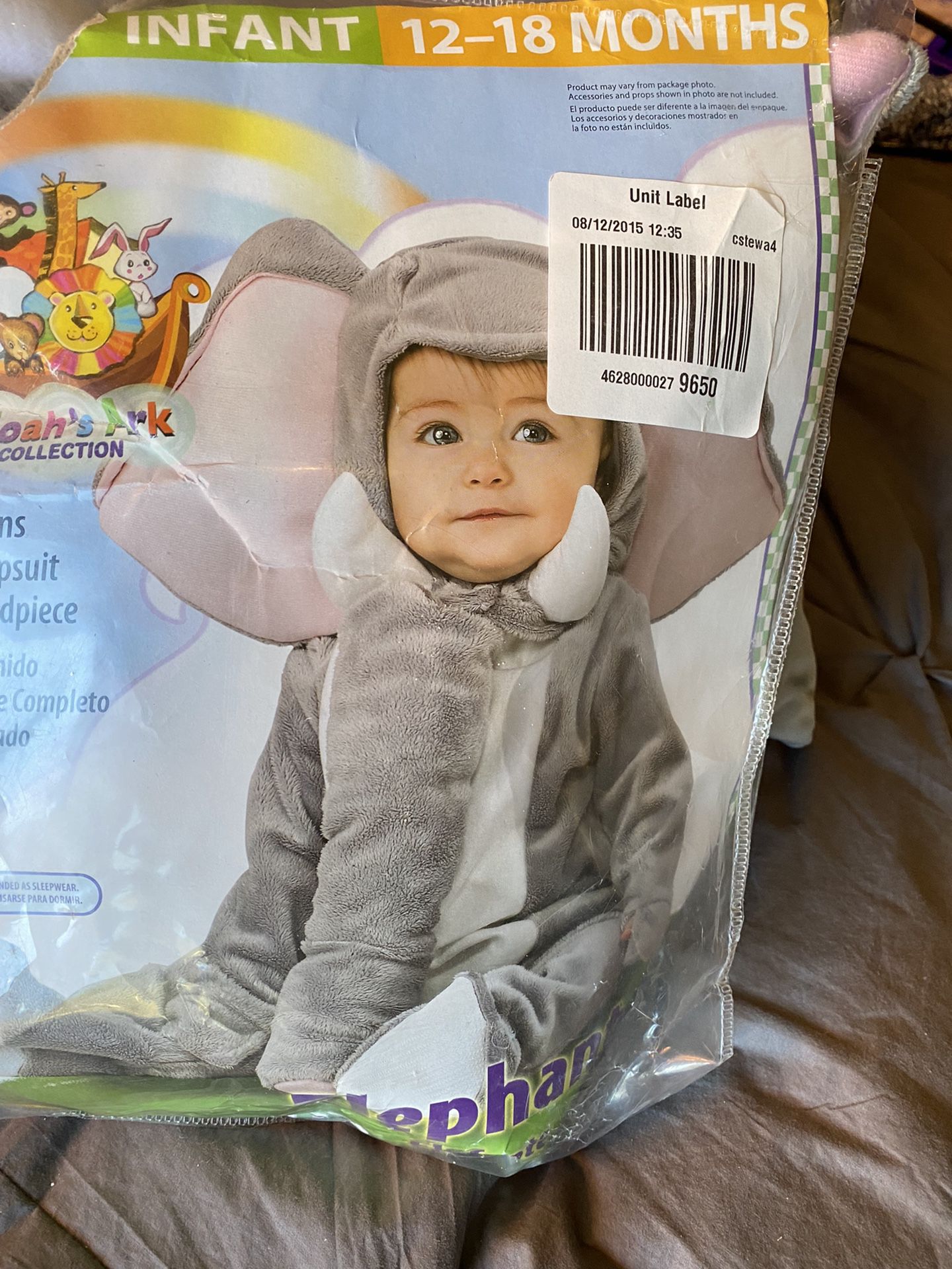 Baby elephant Costume 