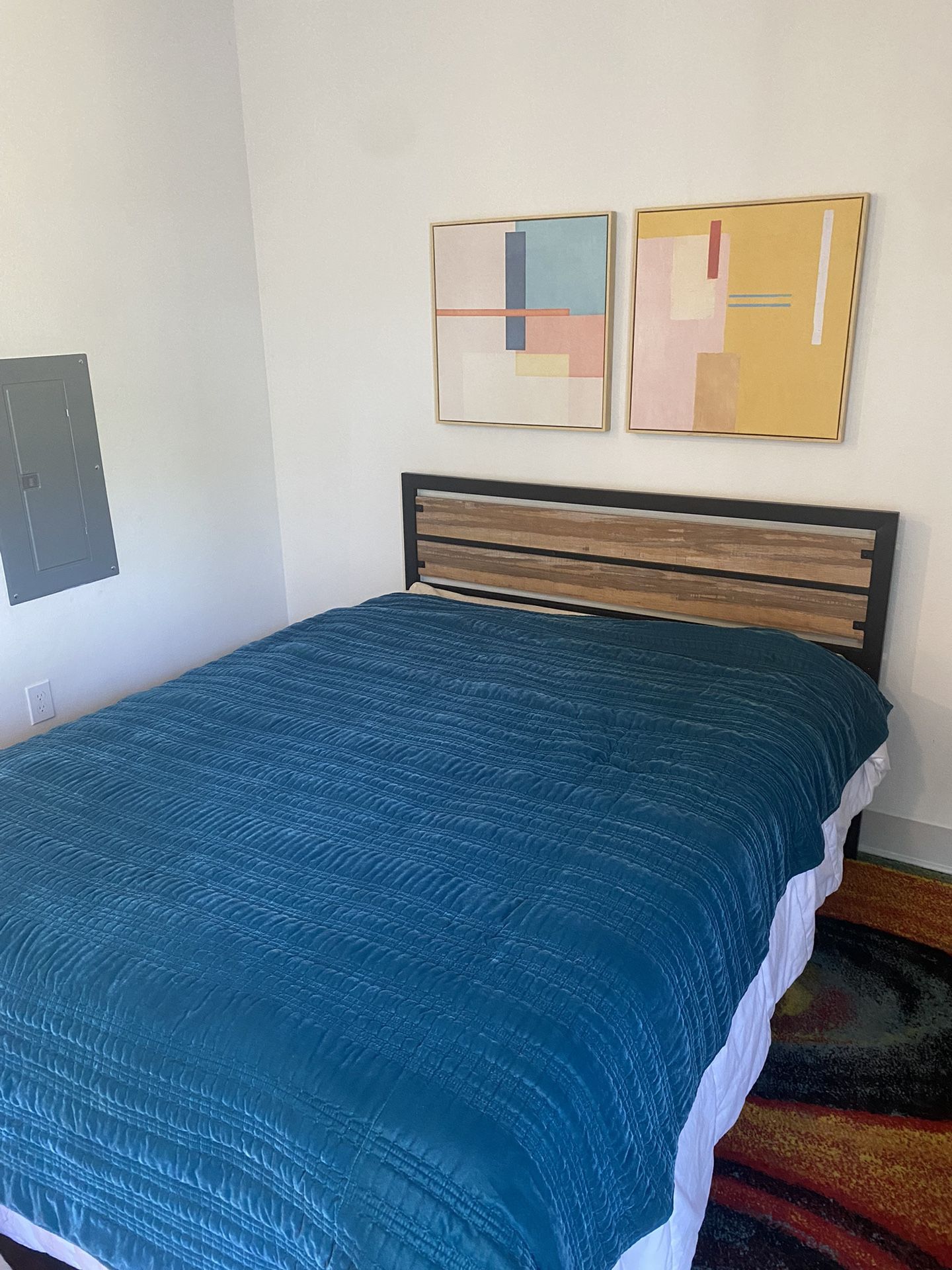 Bed Frame + Mattress 