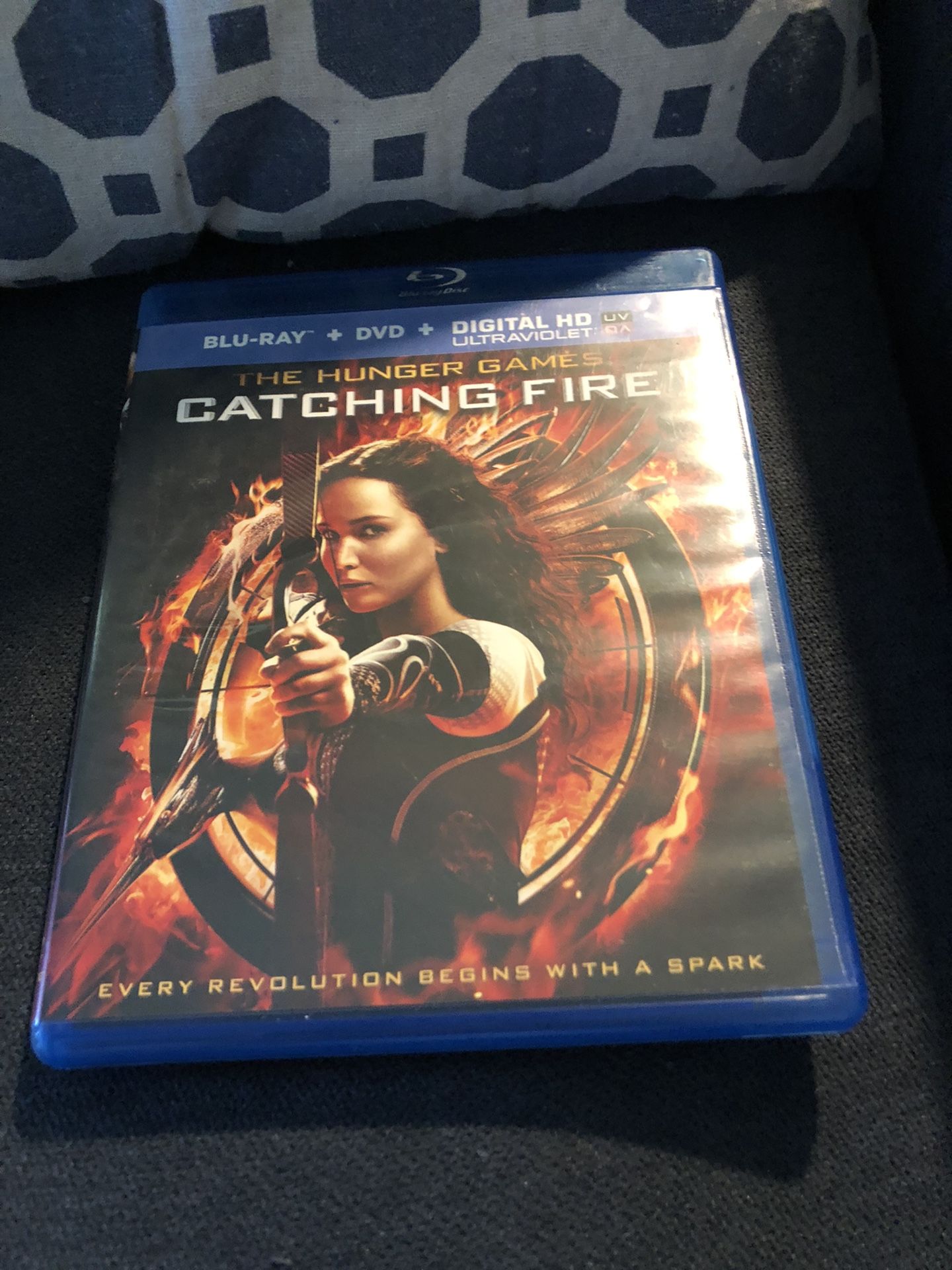 Catching Fire Blu-ray 
