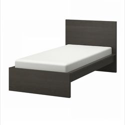 2 IKEA Malm Twin Bed Frames w/ 2 Drawers