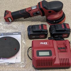 Flex Xce-8 Forced Dual Action Battery Powered Polisher 