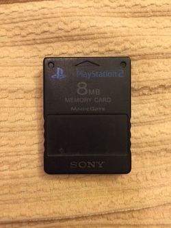 Ps2 memory card