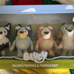 Bluey Friends And Family Plush Set