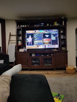 Wooden Entertainment Center