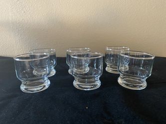 4 Oz Crystal Glasses - Set Of 6