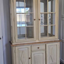 Farmhouse style China cabinet