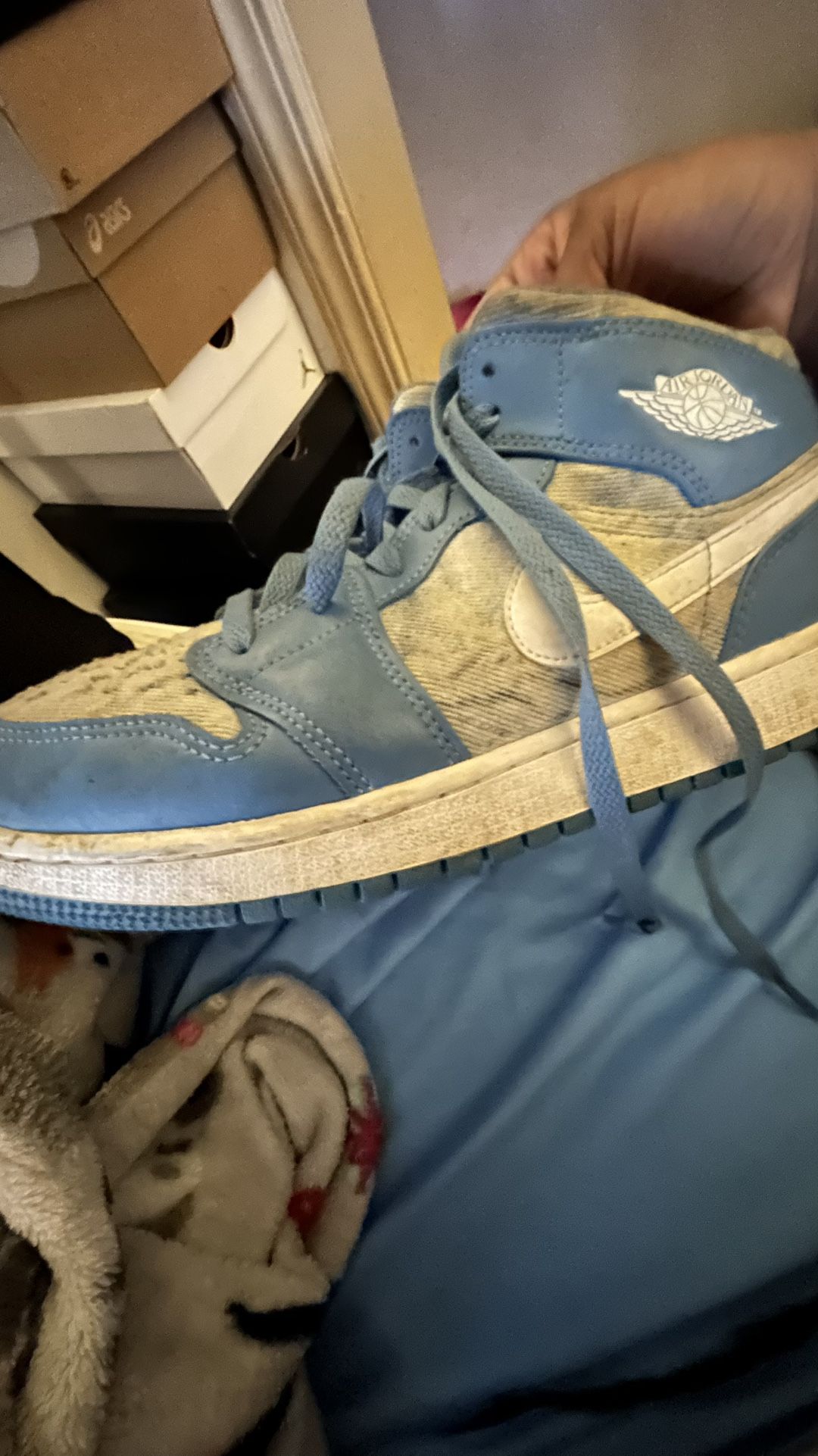 Air Jordan 1 Mid Washed Denim