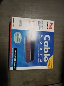 Zoom cable modem
