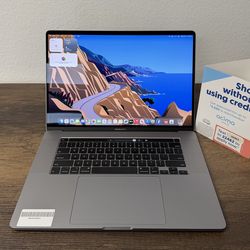 16" MacBook Pro Touchbar 1TB SSD*16GB RAM*2.3Ghz Intel 8 Core i9