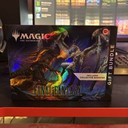 magic the gathering / final fantasy booster box 