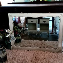 Vintage Farmhouse Mirror 