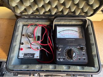 Micronta multimeter and Dynamic transistors tester