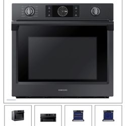 Samsung 30” Single Wall Oven With Flex Duo, Steam Cook And WiFi 
