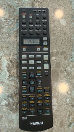 Yamaha RAV232 Remote