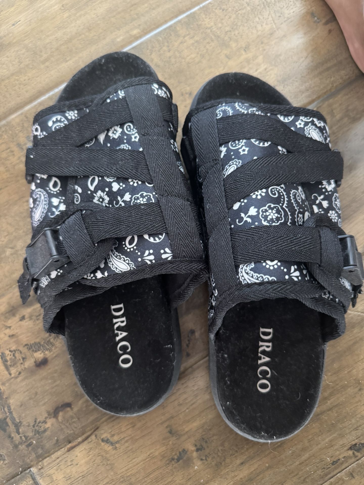 Draco Bandana Black Slides