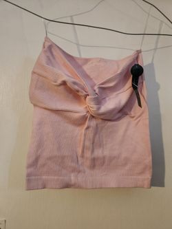 New pink Juniors tube top M/L