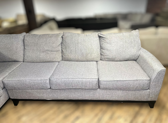 Free Delivery gray sectional couch with chaise