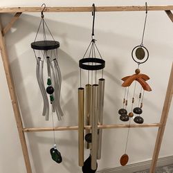 WIND CHIMES (3 Different Sizes) - firm price for ALL THREE (3) together