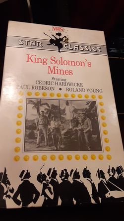 KING SOLOMON'S MINES VHS