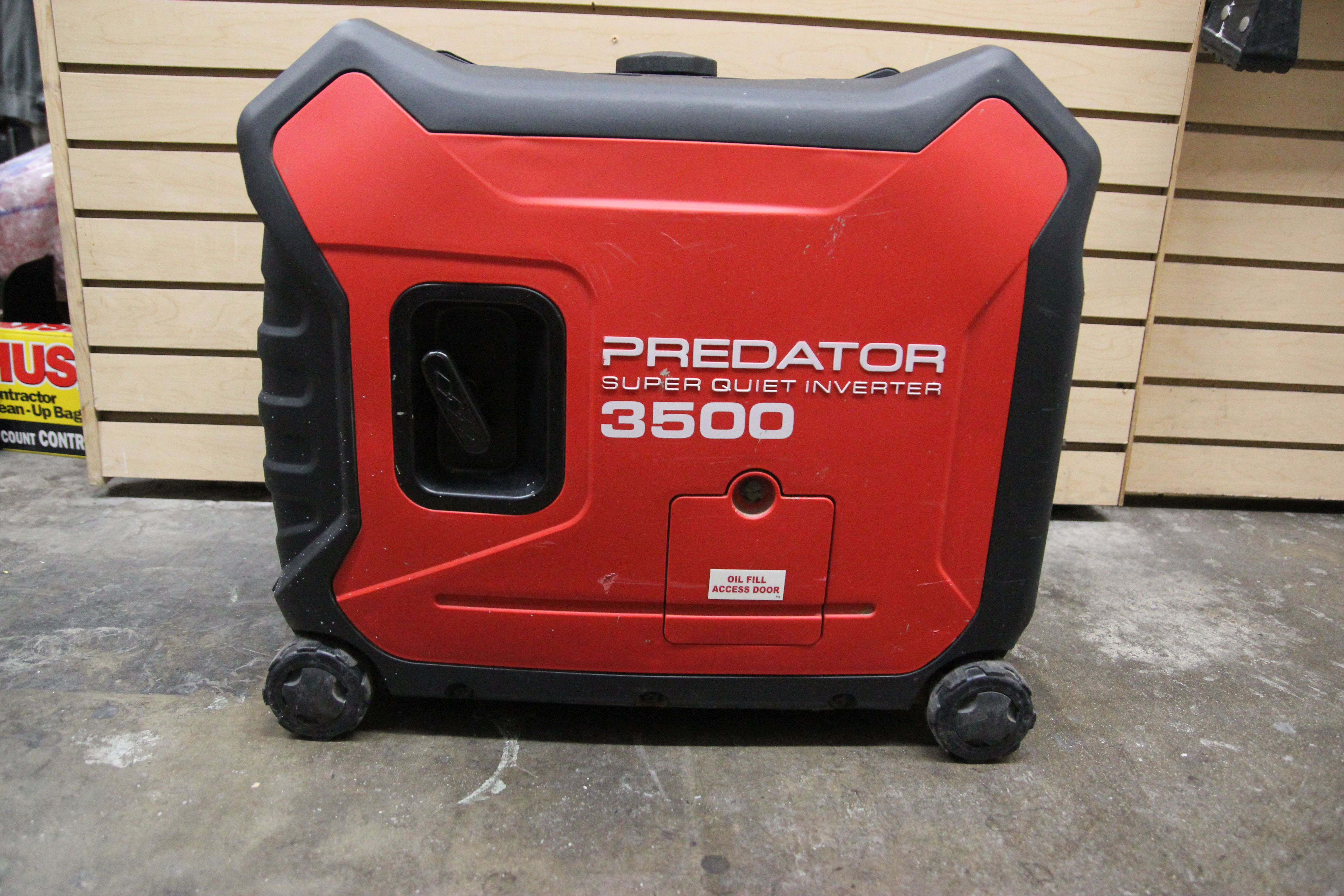 Predator-3500 Super Quiet Inverter-Generator( Tested/Working)