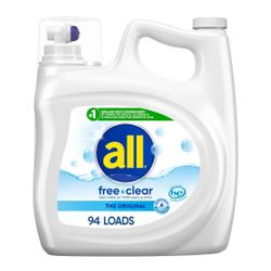 All Liquid Detergent. Laundry Detergent. Jabón Para Lavar Ropa. 