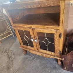 Oakwood Cabinet Vintage 